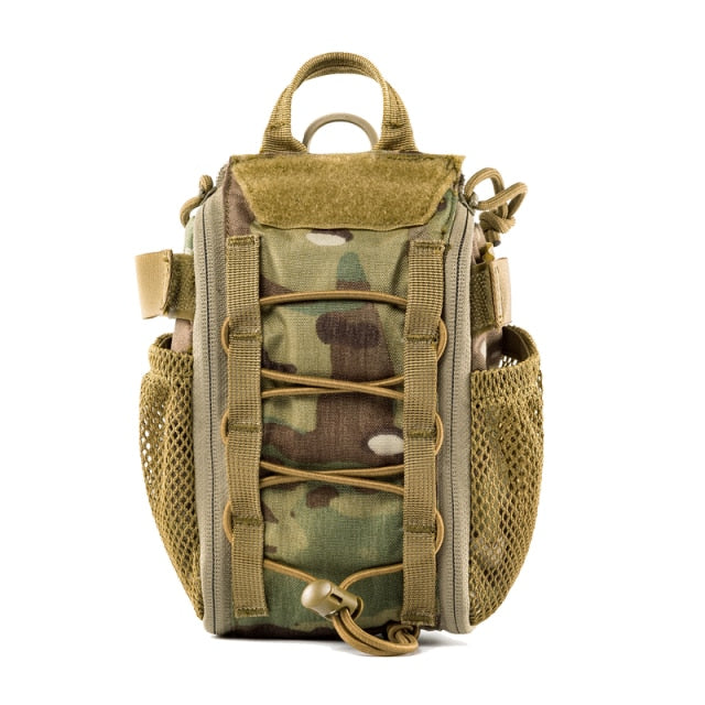 Tactical First Aid/Trauma Kit Bag | Heavy Duty | Portable EDC