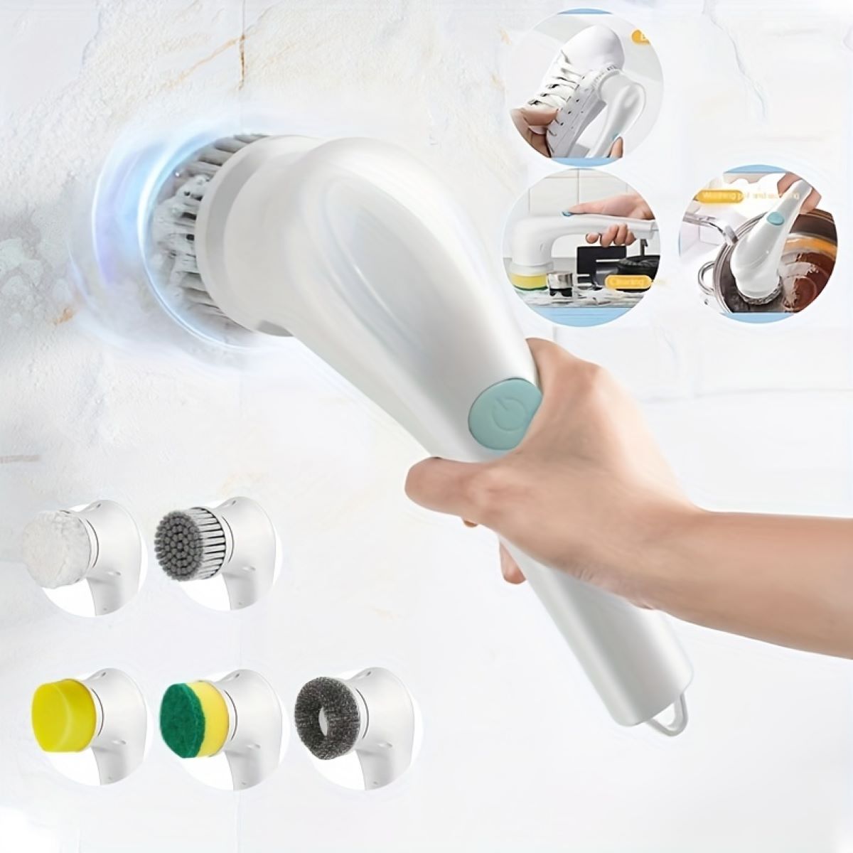 5-in-1 Magic Auto Scrubber | Rechargeable