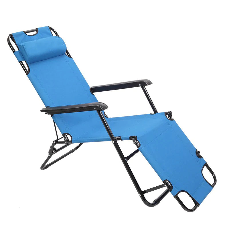 Portable Dual Purposes Folding Reclining Chair