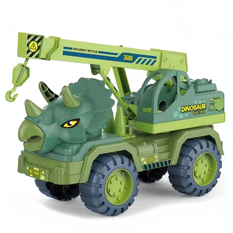 REXTRUCK | Oversized Dino Truck Playset | Zoo, Digger, Dumper or Crane