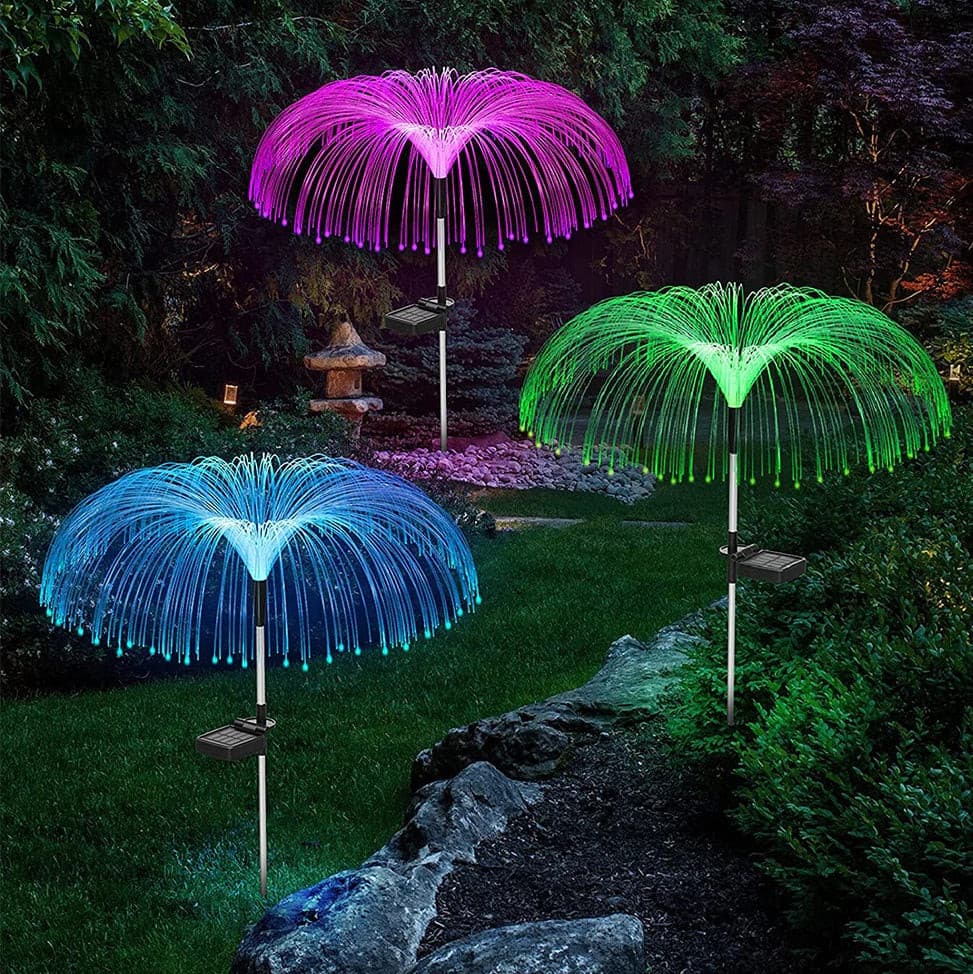 JellySol | Fiber Optic Umbrella Fountain - Solutiverse