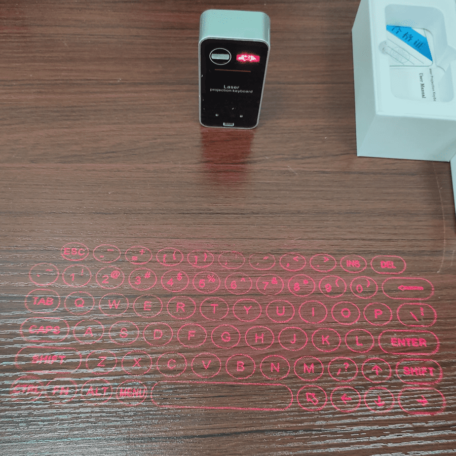 Laser Projection Keyboard | Desktop & Mobile