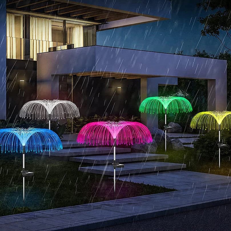 JellySol | Fiber Optic Umbrella Fountain - Solutiverse