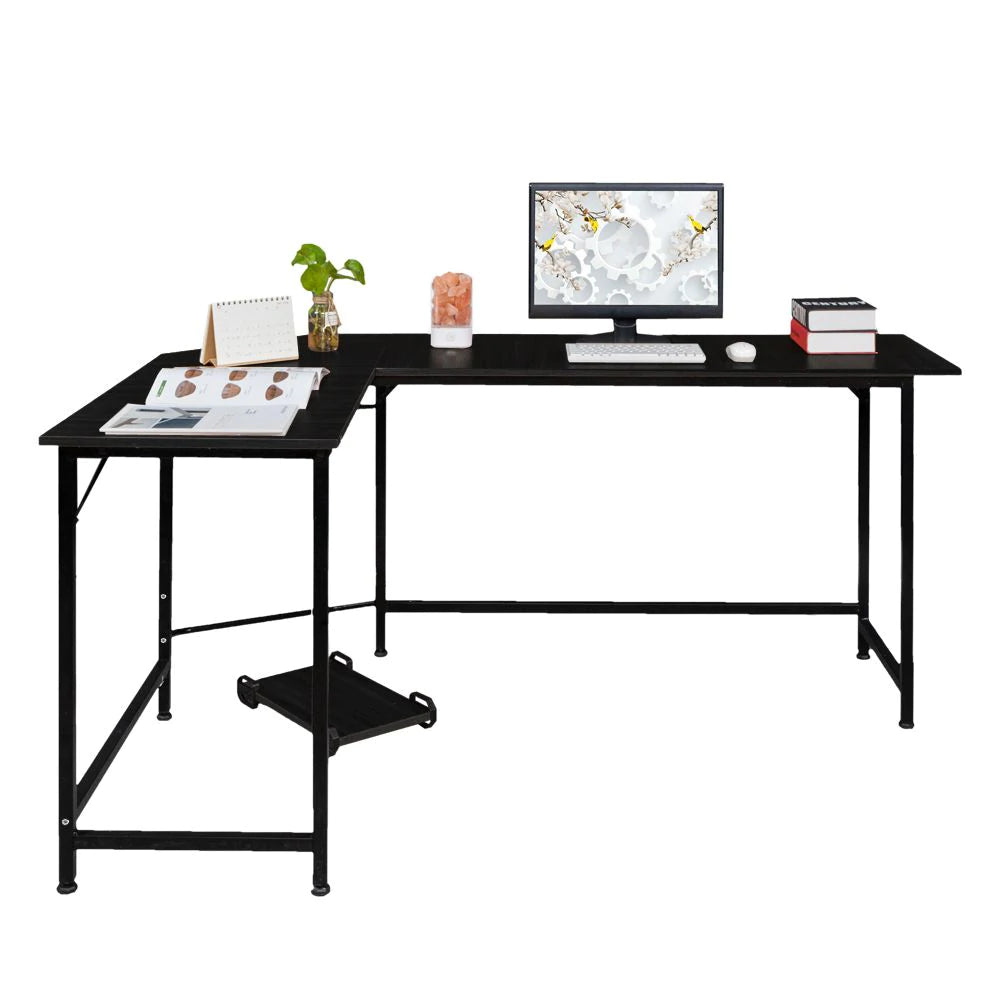 L-Shaped Desktop Computer Desk