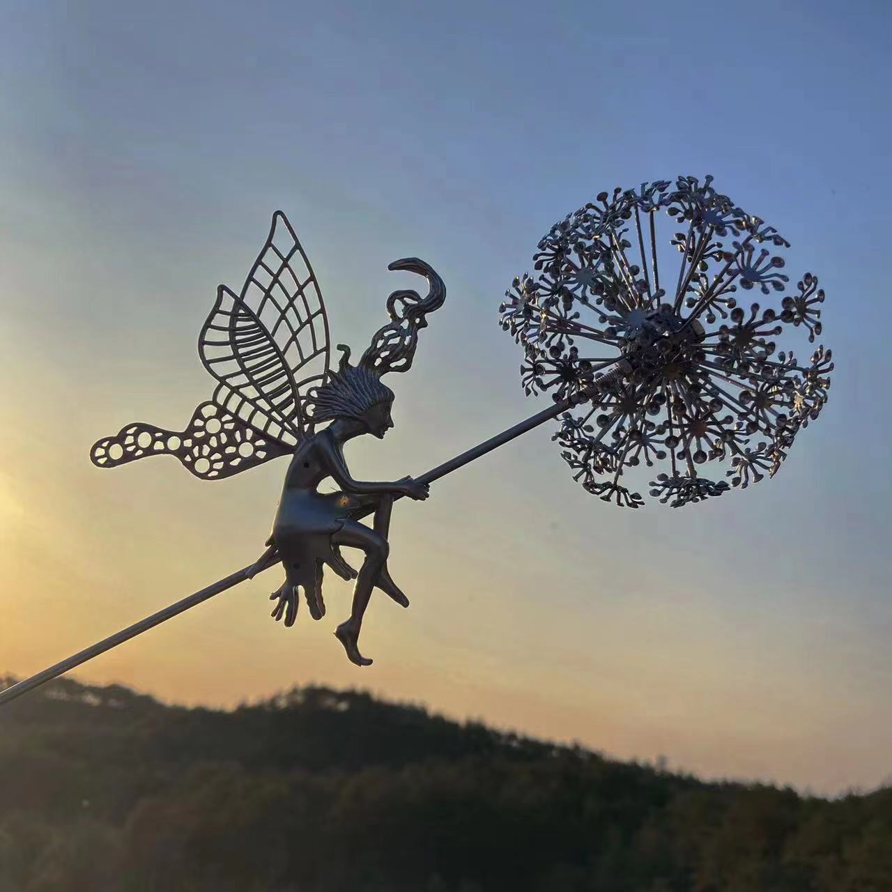 Fairy Dandelion Ballerina | Lawn & Garden Sculptures
