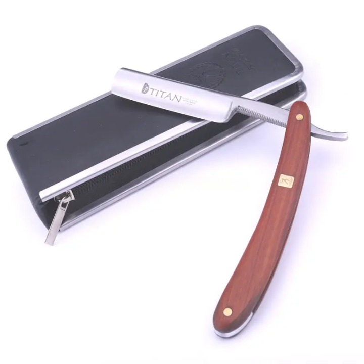 Shiro Steel Shaving Set | Straight Razor, Case and Strop