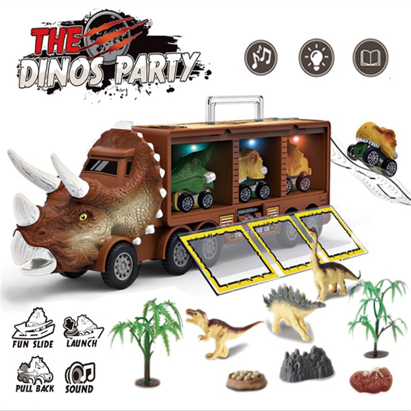DINOTRUCK | Dinosaur Car Playset | Boys 3 and Up