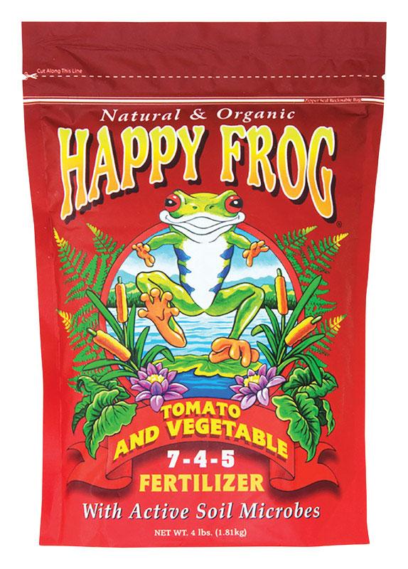 Foxfarm 7739543 Happy Frog Tomato & Vegetable Organic Fertilizer, - gardeniverse