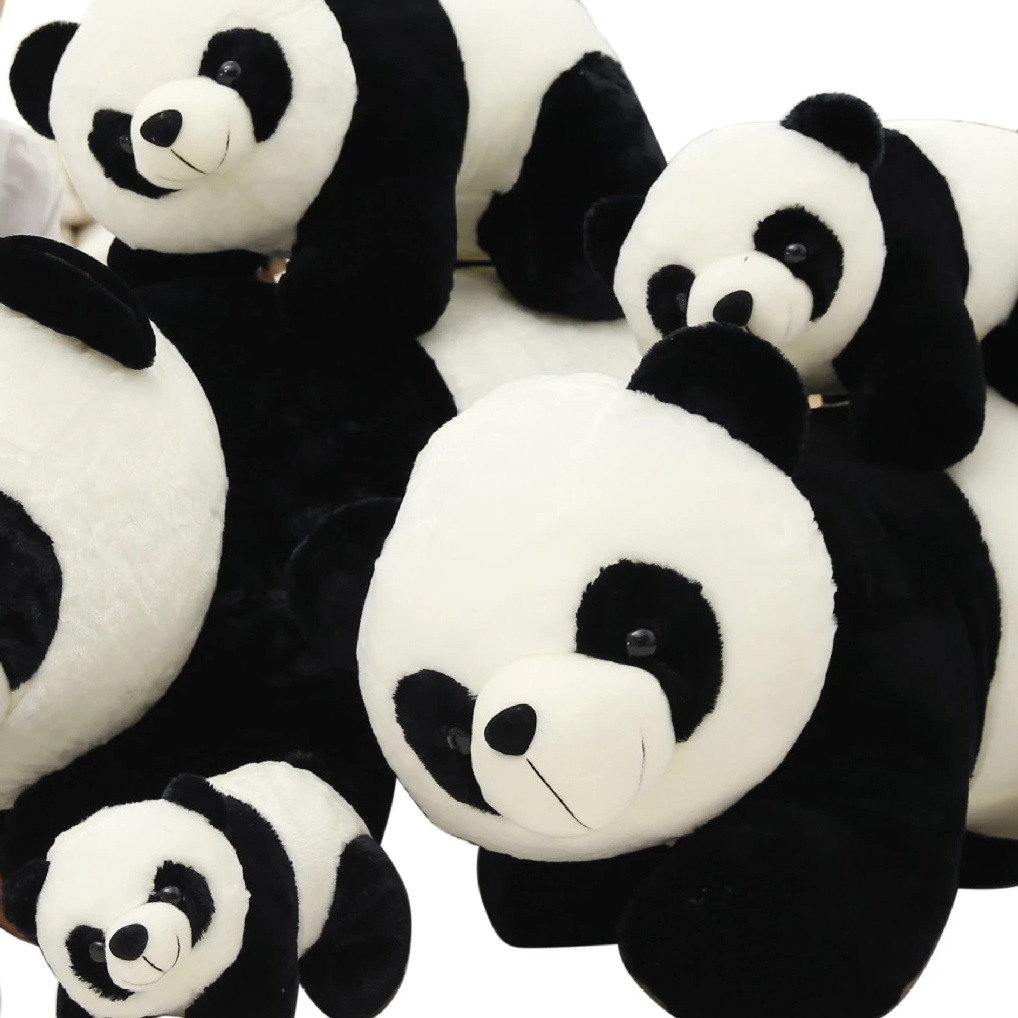 MiPanda | Plush Panda Toy | Small or Giant| 8" to 20"
