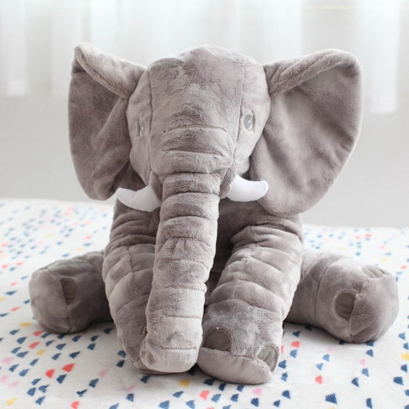 Big Elephant Plush Sleeping Toy | 16" | Machine Washable - Solutiverse