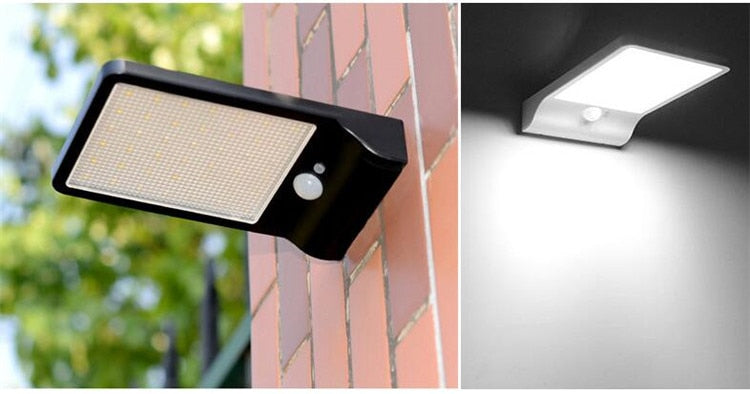GutterLite | Solar Panel Light | Weatherproof Outdoor, Path & Gutter Light | Motion Sensing | 36 LED - Solutiverse