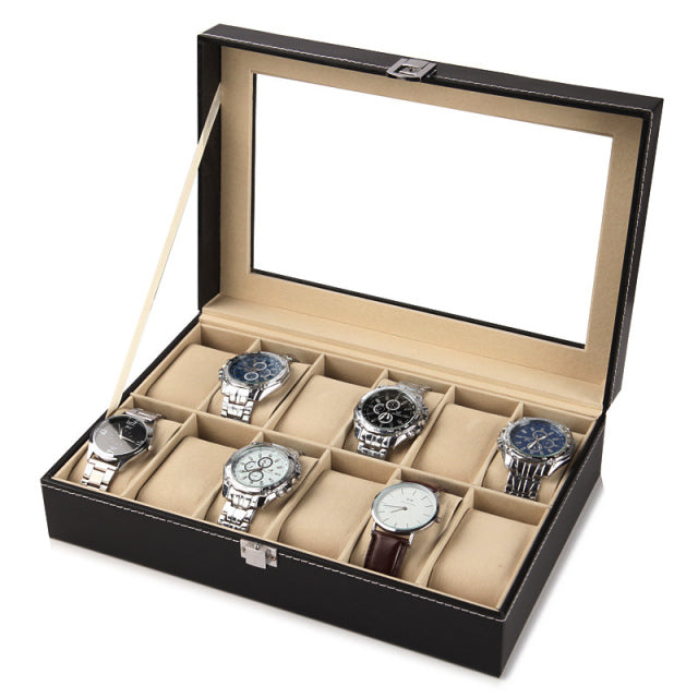 Luxury Watch & Jewelry Display Cases | Multiple Sizes