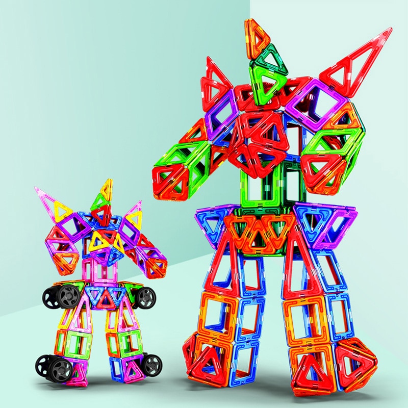 MegaPlates | 3D Collapsible Kid Building Blocks | 168 PCS | ABS Plastic - Solutiverse