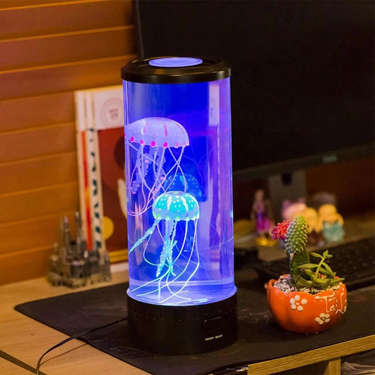 MagicJelly | Soothing Jellyfish "Lava Lamp" & Night Light - Solutiverse