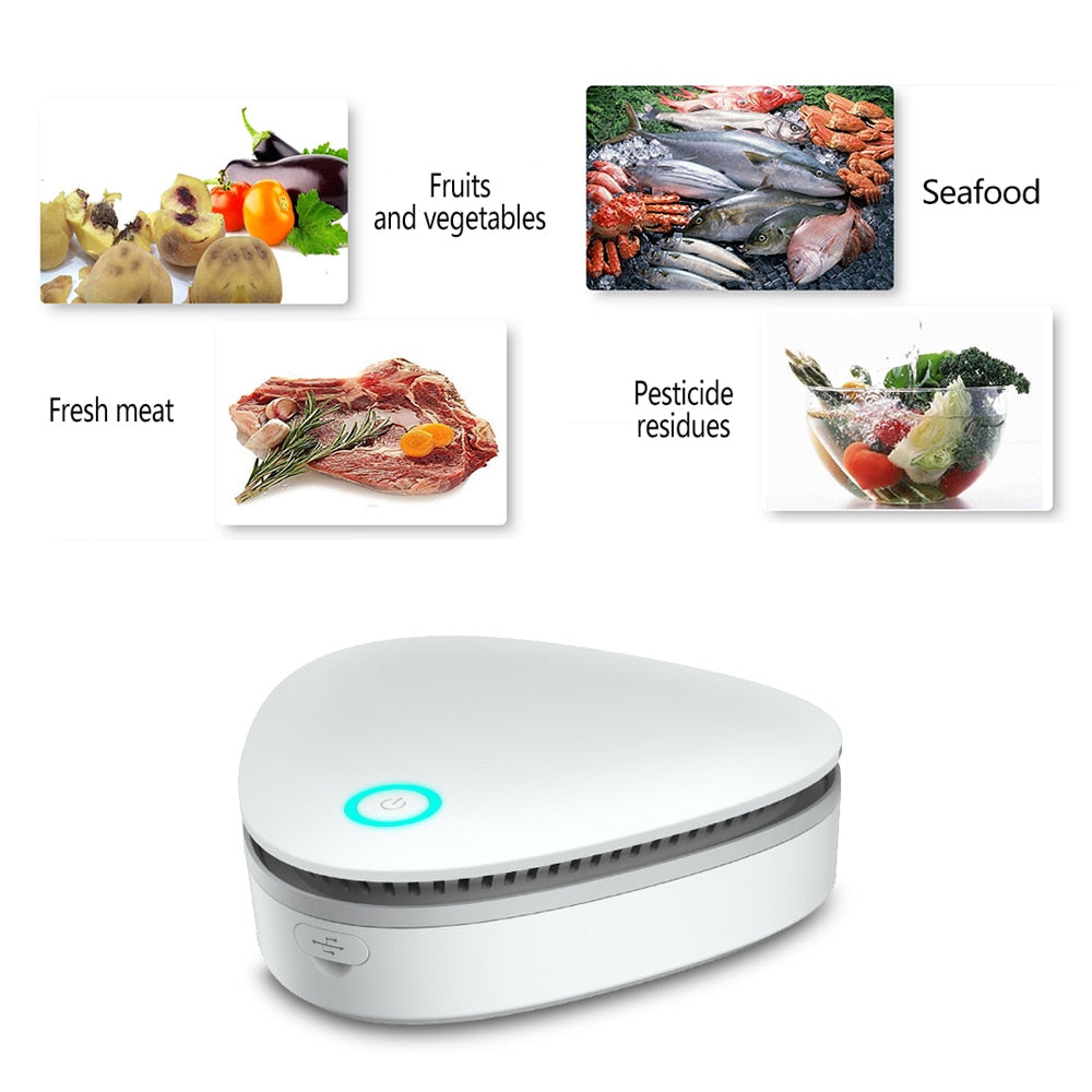 Home & Car Portable Ozone-Based Air Cleaner - Solutiverse