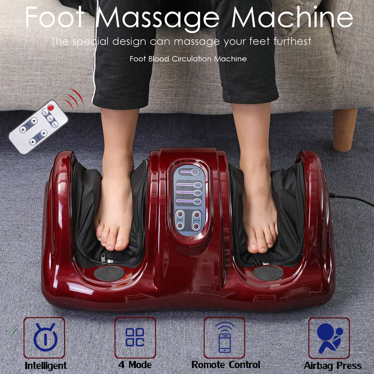 All-in-One 220V Foot Massager - Solutiverse