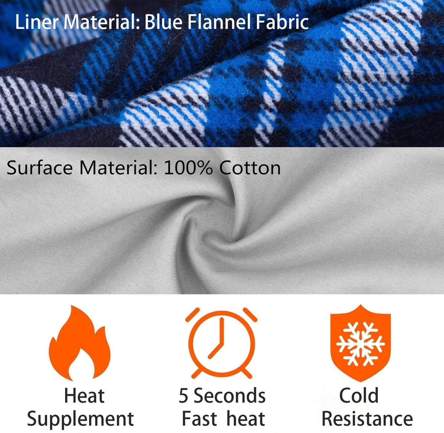 Portable Electric Heated Sleeping Bag Liner