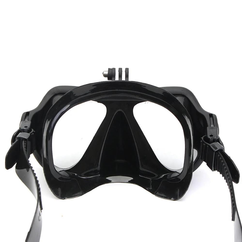 Snorkel Mask with Precision Snorkel Mount for Go Pro - Solutiverse