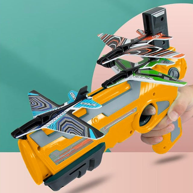 Plane-a-Pult | Rapid-Fire Toy Plane Launcher