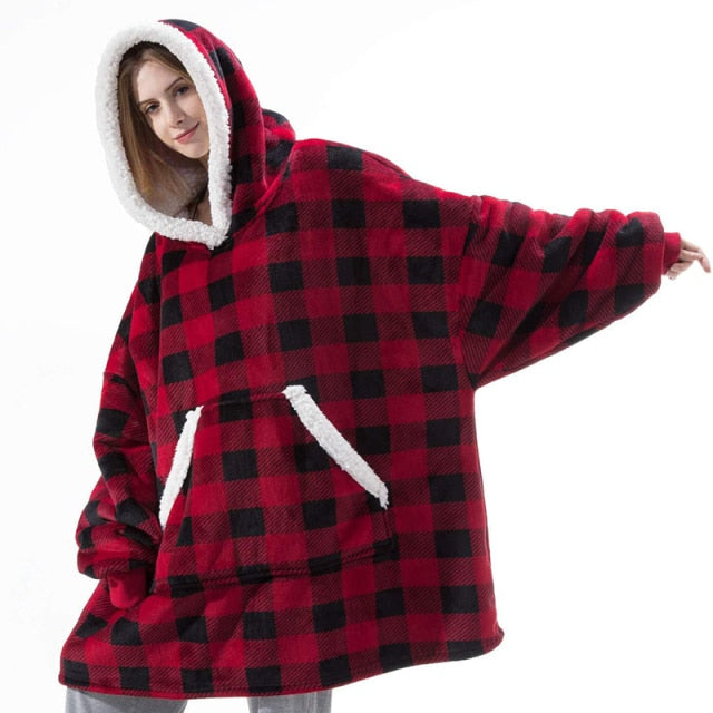 Women's Oversized Ultra-Comfy Super-Hoodies | One Size Fits Most - Solutiverse