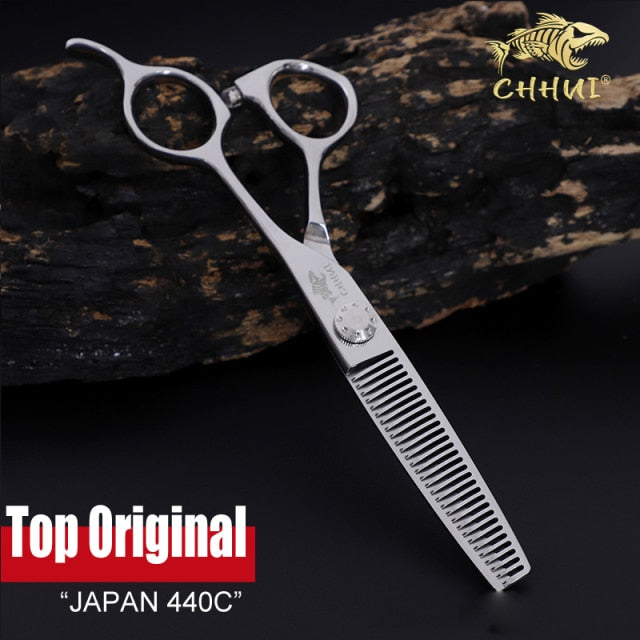 UltimaShears | Japanese 440C Damascus Pro Hair Scissors | Cutting & Thinning