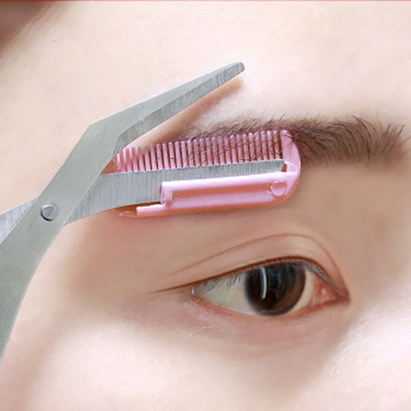 Eyebrow Scissor Comb