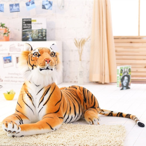 SimuTiger | Life-Size Plush Tiger & Leopard Pet