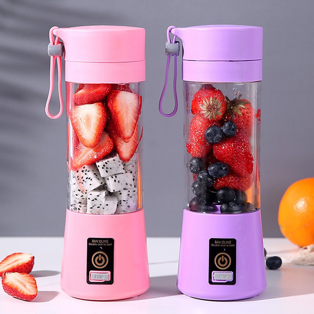 PortiFruti | 6-Blade Portable Battery Fruit Blender - Solutiverse