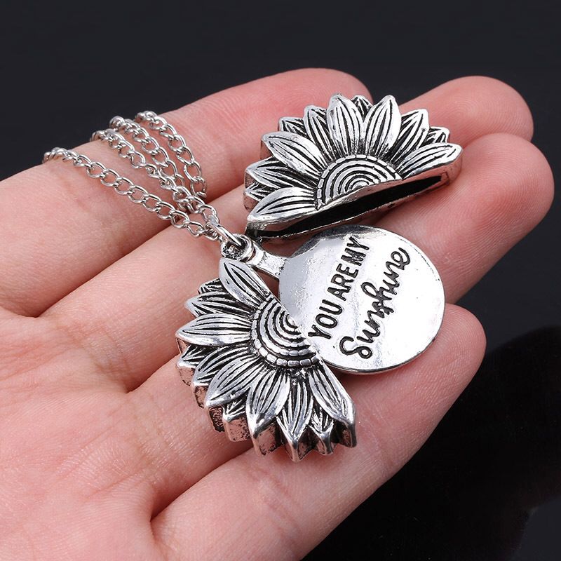 "You Are My Sunshine" Women & Girls' Flower Necklace/Pendant - Solutiverse
