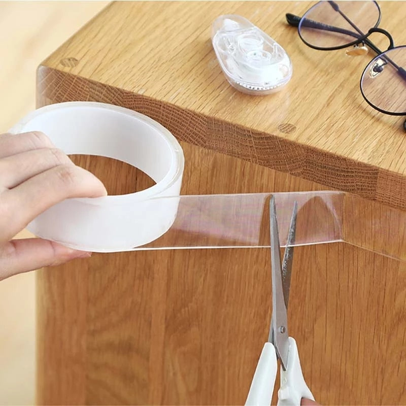 Transparent Nano Tape - Cinta Adhesiva Washable Multifunction
