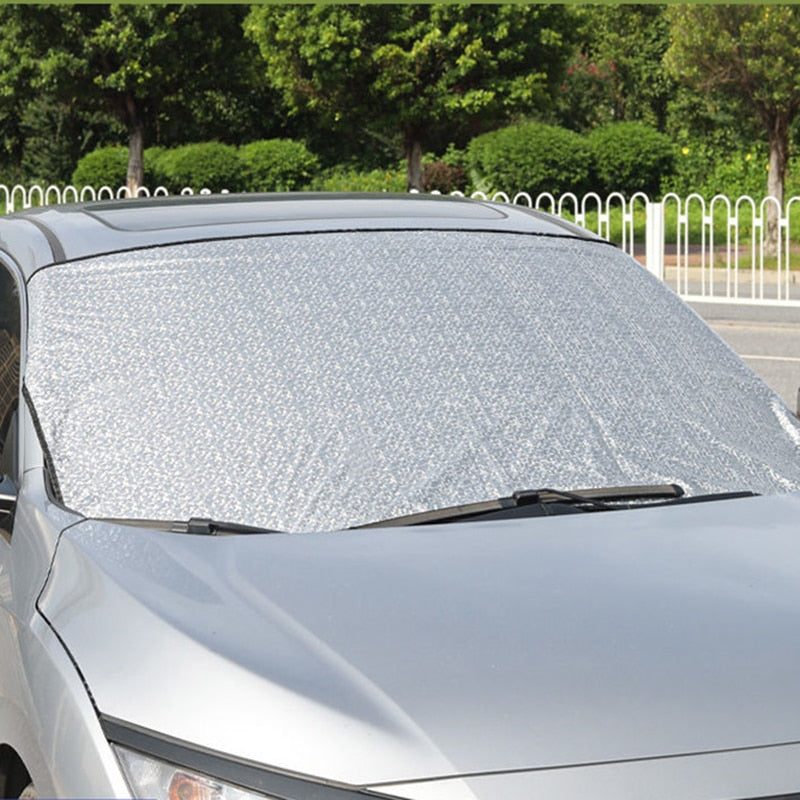 4X Layer Sun, Snow and Frost Protector for Windshields - Solutiverse
