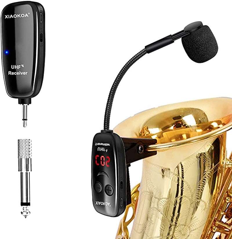 Professional Wireless Saxophone Receiver - Solutiverse
