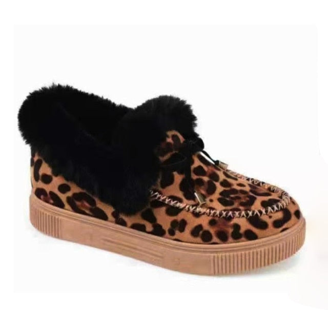 Women's Fuzzy Casual Indoor Shoes - Solutiverse