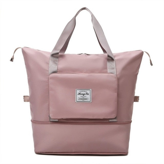 Huge Capacity Travel Bag | Waterproof | Luggage Add-On | Handbag