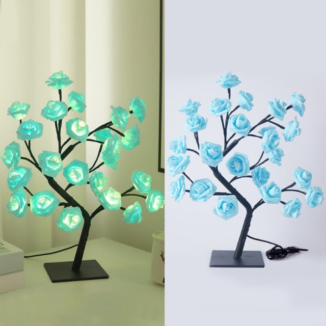 24-LED Rose Light Tree - Solutiverse