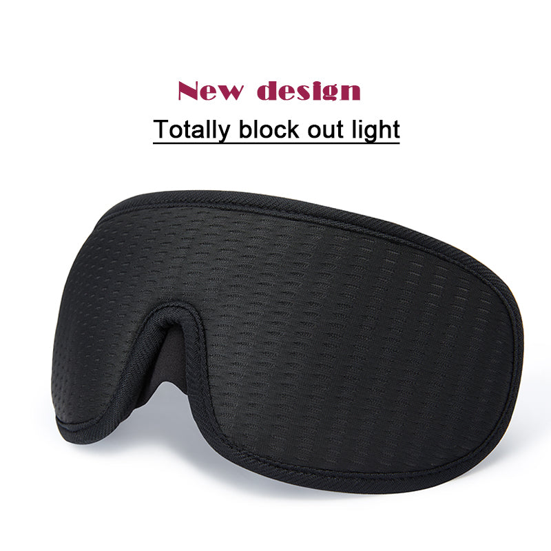 Total Blackout Sleeping Mask | 3D Light Blocking | Soft & Breathable