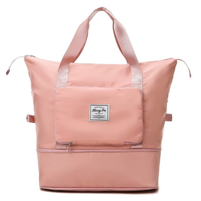 Huge Capacity Travel Bag | Waterproof | Luggage Add-On | Handbag