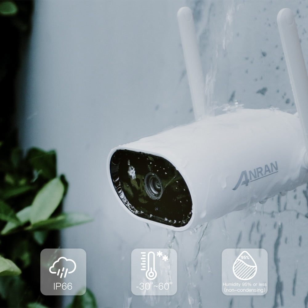 Smart Outdoor WIFI Surveillance Camera | 5MP + 32GB Memory Card - Solutiverse