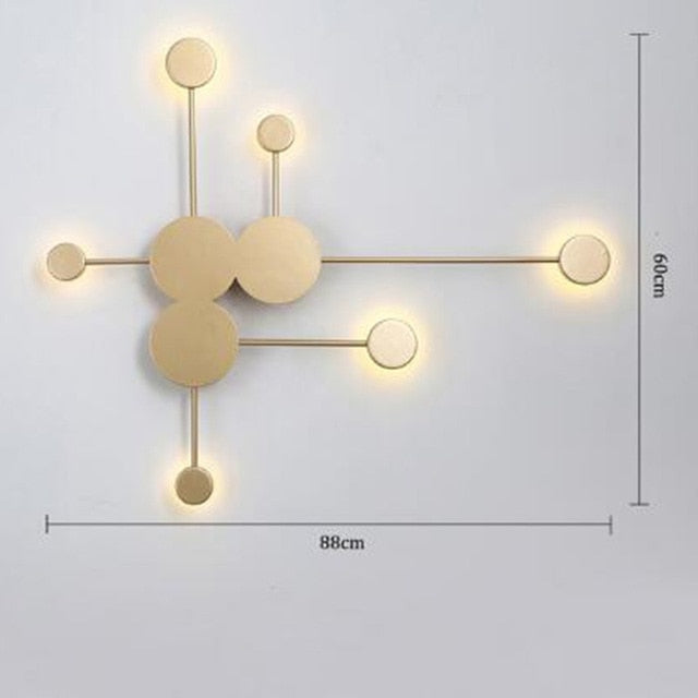 Molecular Wall Sconce Lamps | Modern Design