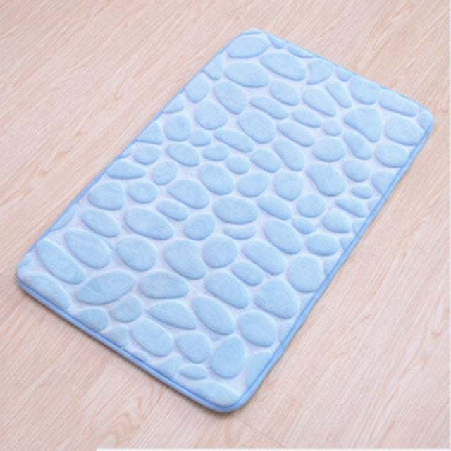 PebblePatter | Cushy Soft Absorbent Bath Mat - Solutiverse