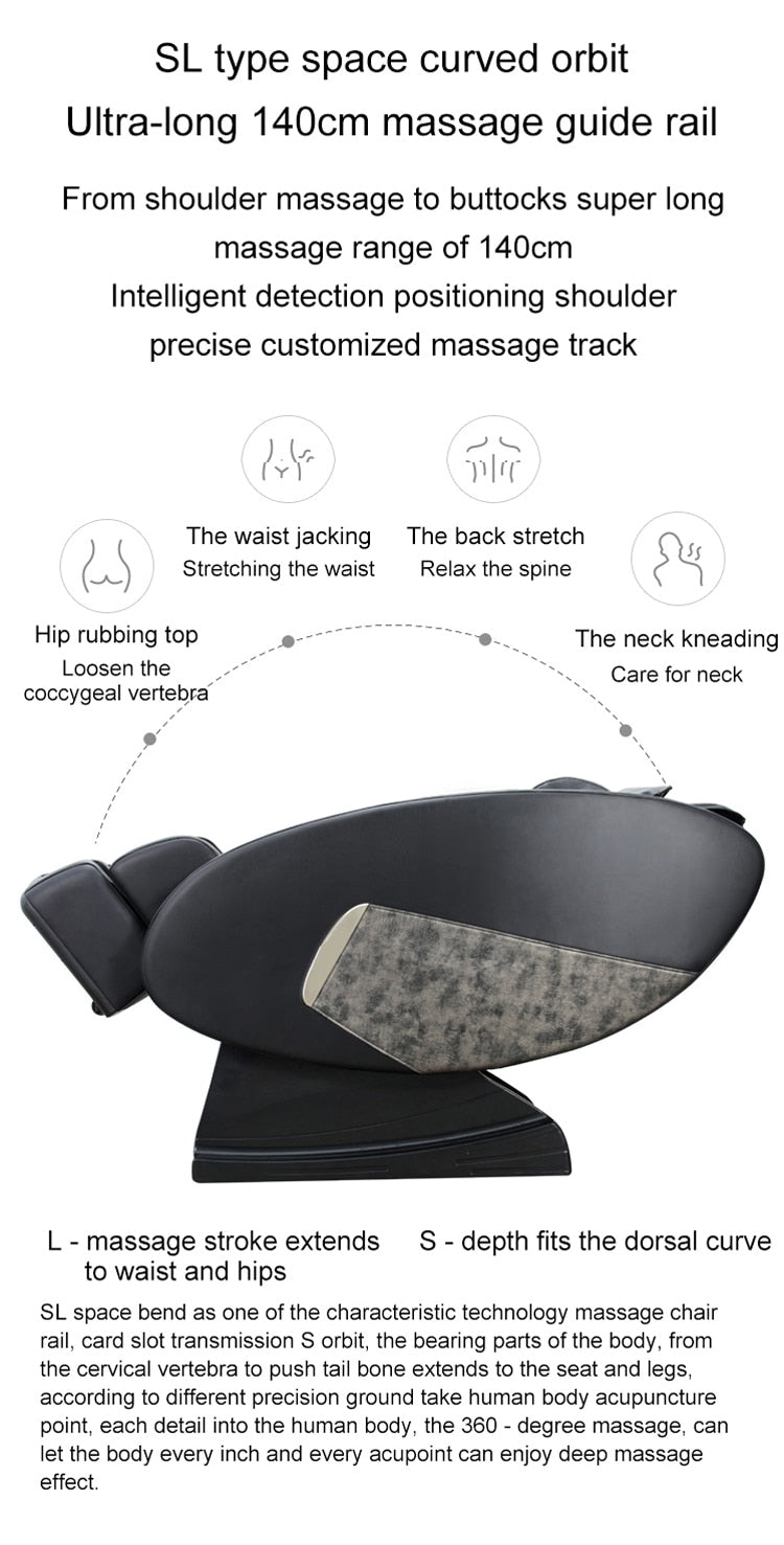 TruSageQ7 | Professional Home Full Body Massage Chair - Solutiverse