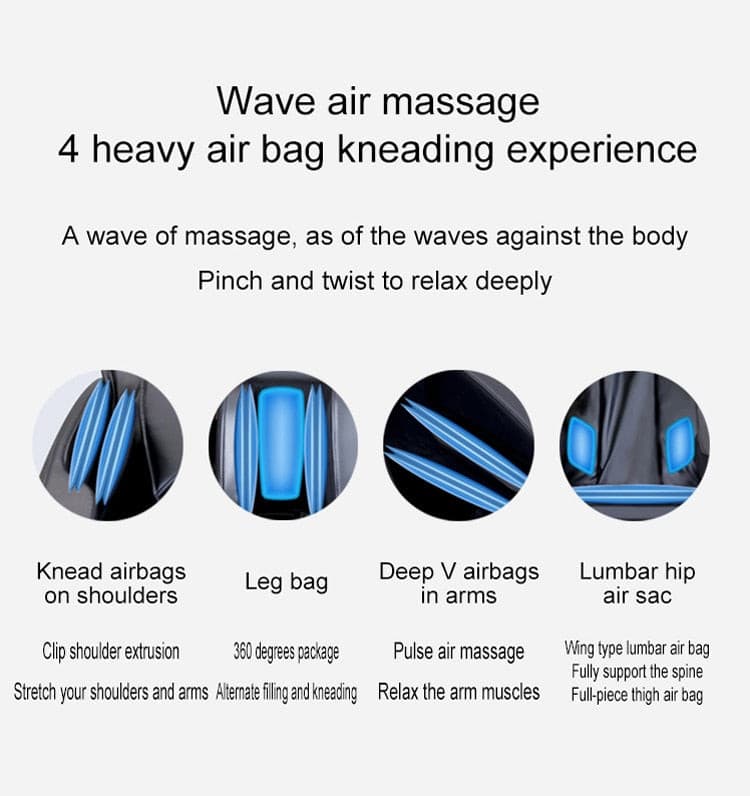 TruSageQ7 | Professional Home Full Body Massage Chair - Solutiverse
