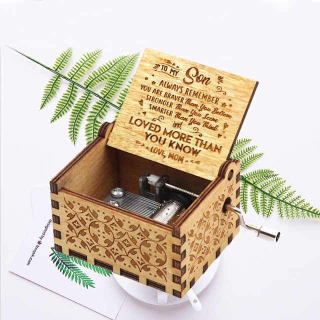 PreciousBox | Hand-Crank Precious Memories Music Gift Box - Solutiverse