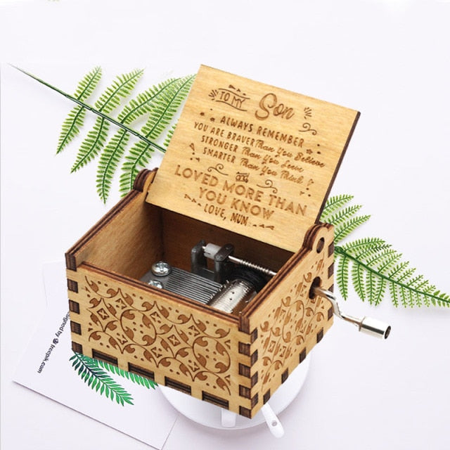 PreciousBox | Hand-Crank Precious Memories Music Gift Box - Solutiverse