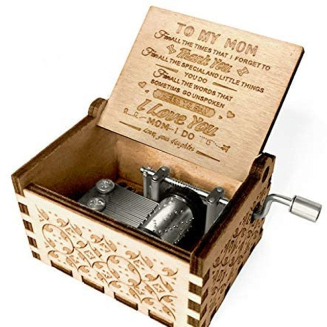 PreciousBox | Hand-Crank Precious Memories Music Gift Box - Solutiverse