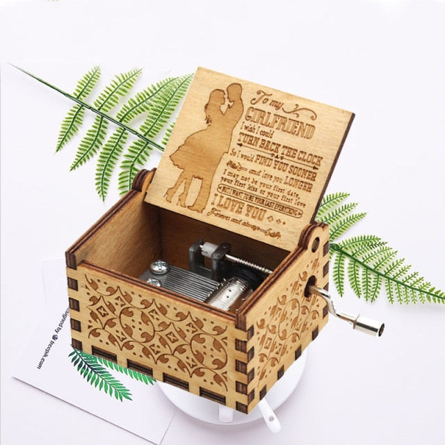 PreciousBox | Hand-Crank Precious Memories Music Gift Box - Solutiverse