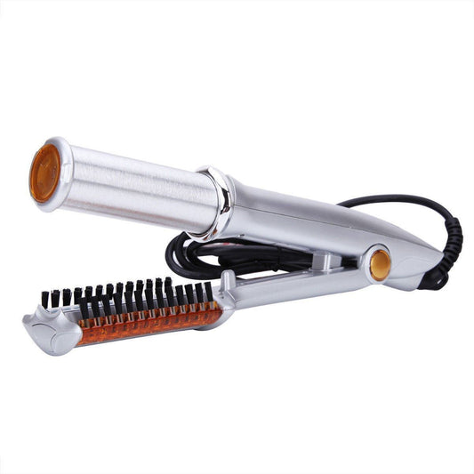 Professional Grade 2-Way Hair Straightening and Curling Iron - Solutiverse