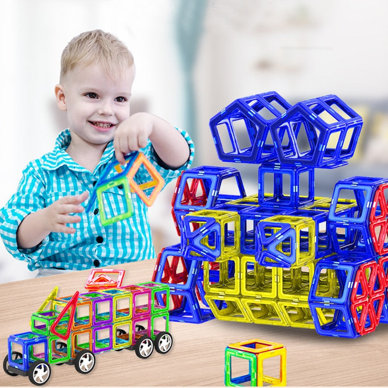 MegaPlates | 3D Collapsible Kid Building Blocks | 168 PCS | ABS Plastic - Solutiverse