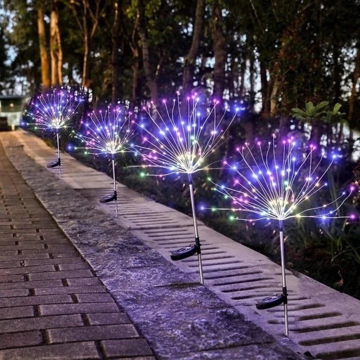 DandelionSparkle 120 LED Solar Outdoor Lawn & Garden Lights