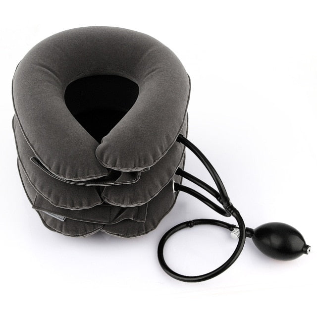 PortAlign | Inflatable/Pumpable Neck Support Brace | Portable